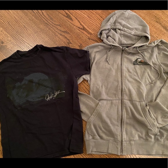 Quiksilver Other - Mens Quicksilver  brand sweatshirt and T-shirt